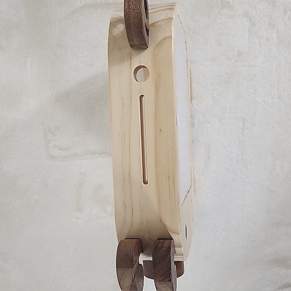 Wooden & Acrylic Pig Piggy Bank - Picture 6 of 7